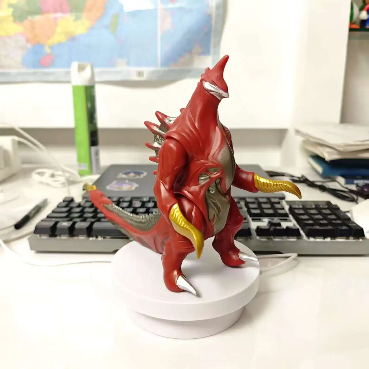 Figurine d'action de la série Godzilla, 18CM, monstres Rex, modèle en caoutchouc souple PVC, ornements Anime, jouets pour enfants, cadeau d'anniversaire