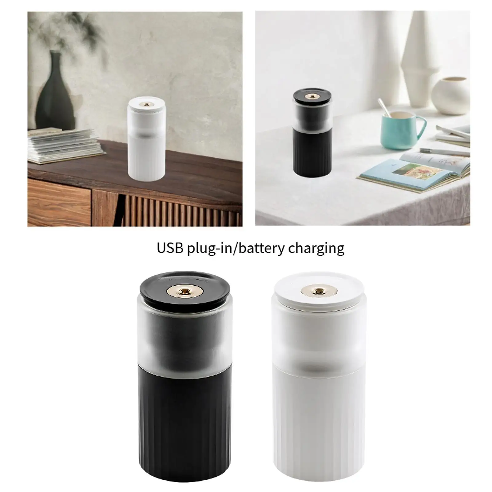 Car Diffuser Humidifier Portable Car Fresher Easy to Use Mist Humidifier Aroma Diffuser Personal Desktop Humidifier for Office