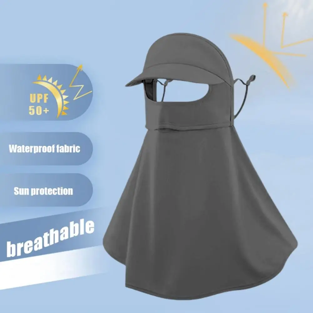 واقي الوجه الواقي من الشمس Upf50+ مجموعة حماية من الشمس من الحرير الجليدي للرقبة لتغطية كاملة وواقي وجه خفيف الوزن للاستخدام في الهواء الطلق