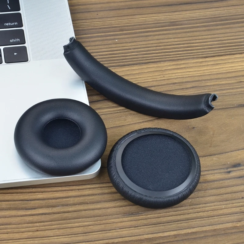 Ear Pads for Microsoft Modern Wireless USB-A USB-C Headphone Memory Sponge Earpads Earmuff Earcups Headband Cushion Cover