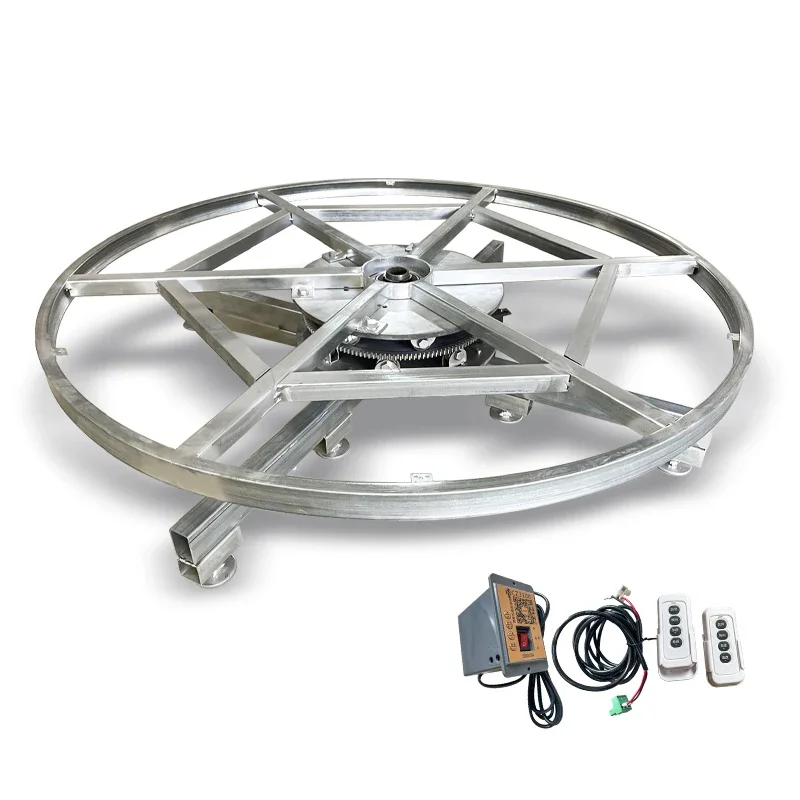 Platine Rotative Personnalisée, Vitesse Réglable, Télécommande