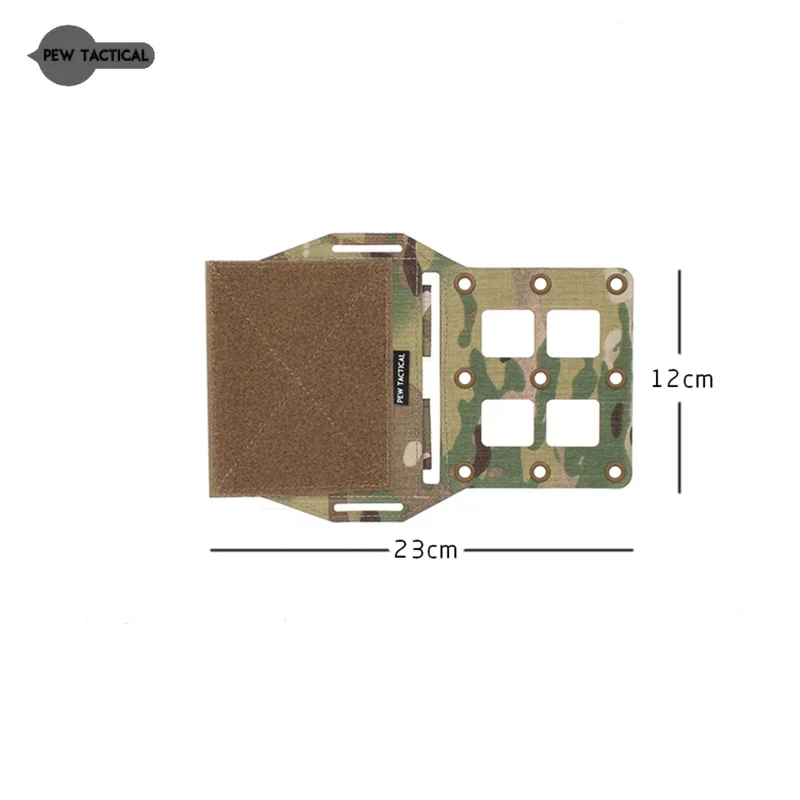 PEW Tactical ala MOLLE portaplacas – Expansión plataforma táctica - imagen 5