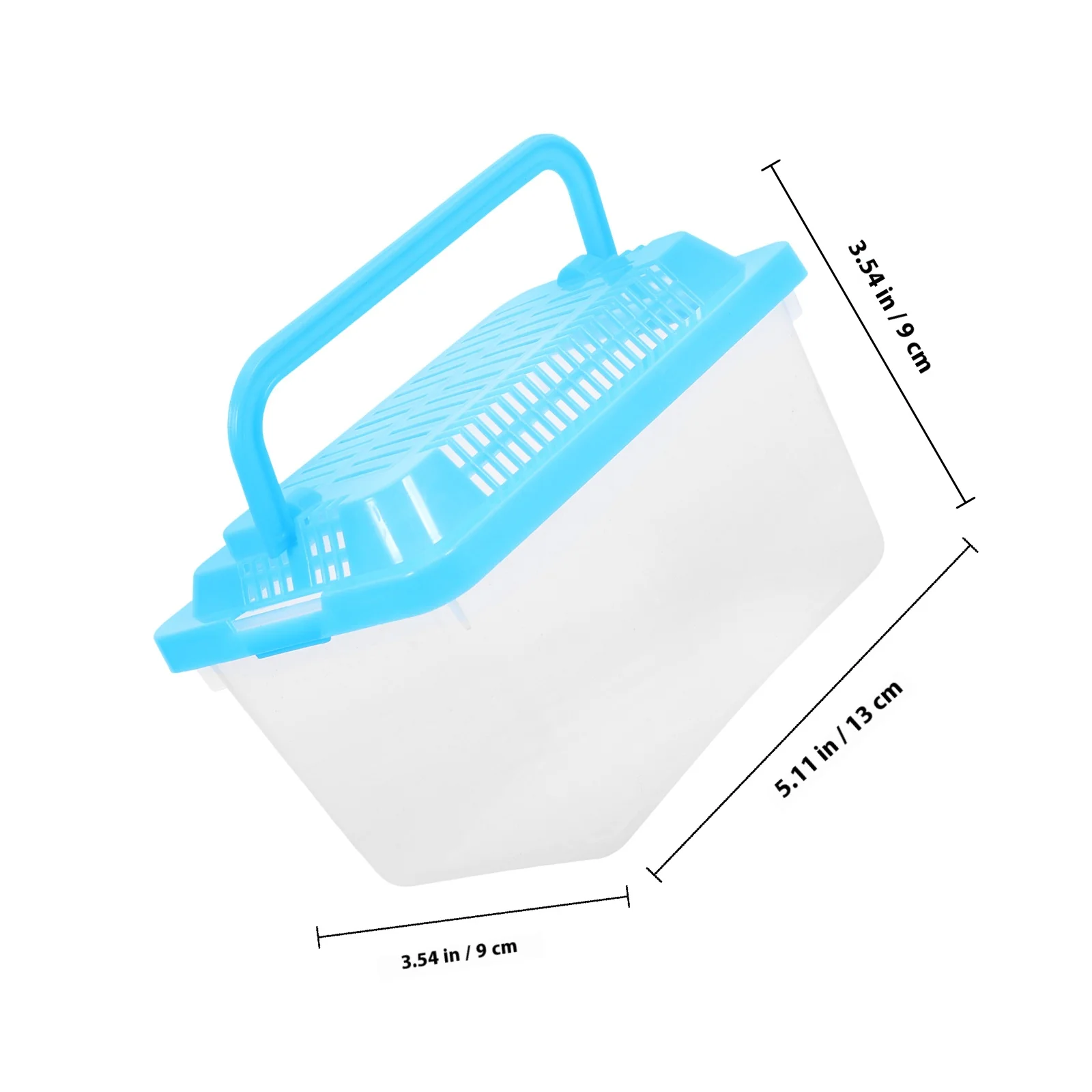 خزان سلحفاة خفيف الوزن، موئل الزواحف المحمول، مادة من الدرجة العالية، بيئة صحية آمنة للسفر في تغذية الأسماك الذهبية