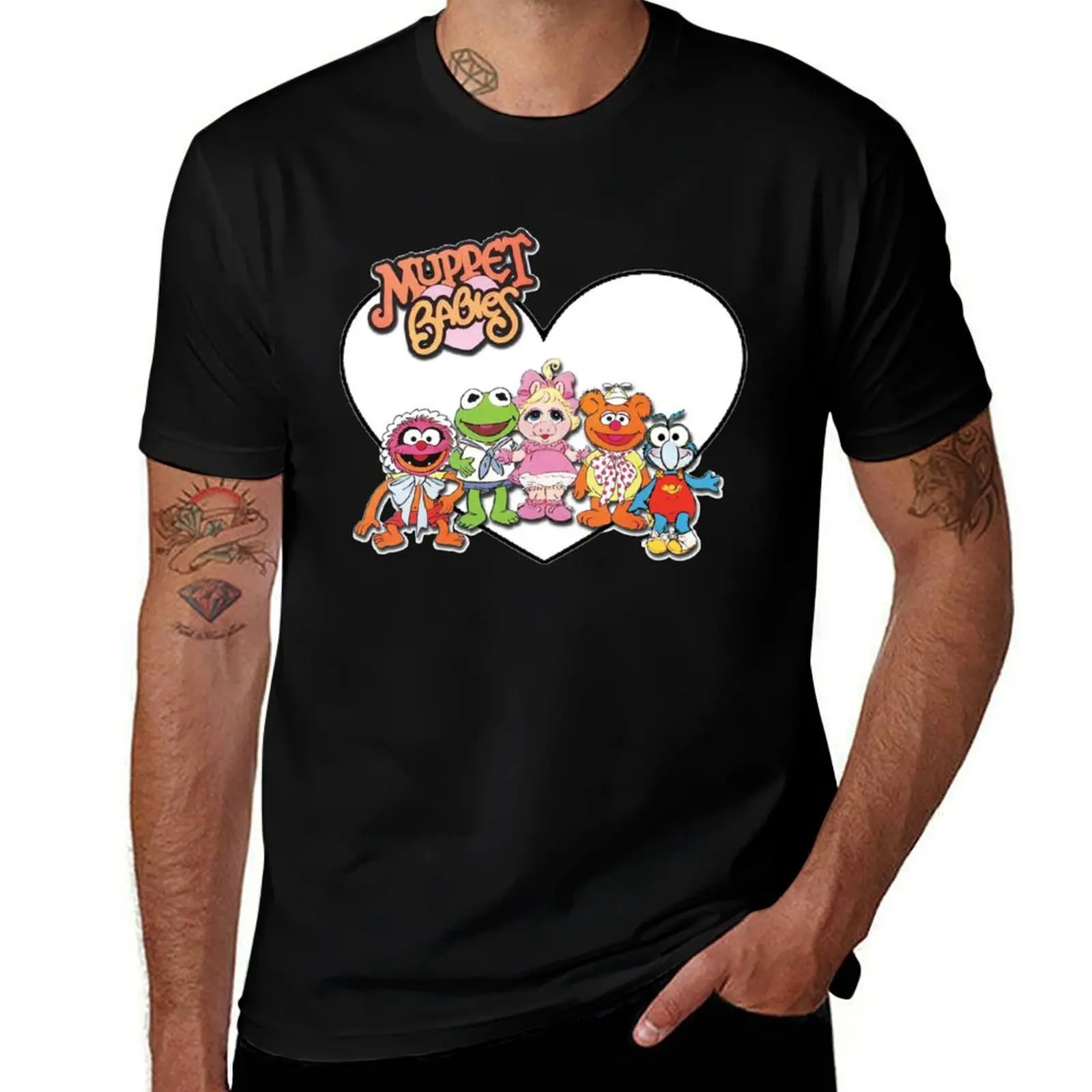 

plain cotton shirt man black casual man Muppet T-Shirt t package t man shirt for t-shirt designer Babies!