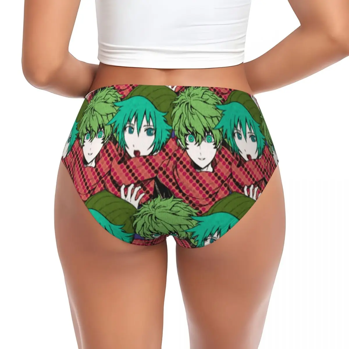 Shin Tsukimi Your Turn To Die Hat Brief Panties Womens Breathable YTTD Game Anime Underwear Valentine's Day Gift Underpants