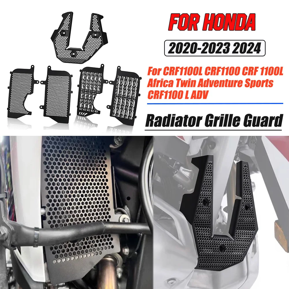 

Motocycle Radiator Grille Cover Guard For Honda CRF1100L CRF1100 CRF 1100L Africa Twin Adventure Sports CRF1100 L ADV 2020-2024