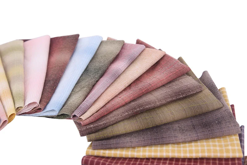 24*34cm Baumwolle Garn Gefärbt Japanischen Stoff Material Handwerk Patchwork Geldbörse Quilten bundles Stoff Applique Nähen Puppe Tuch – Detail 4