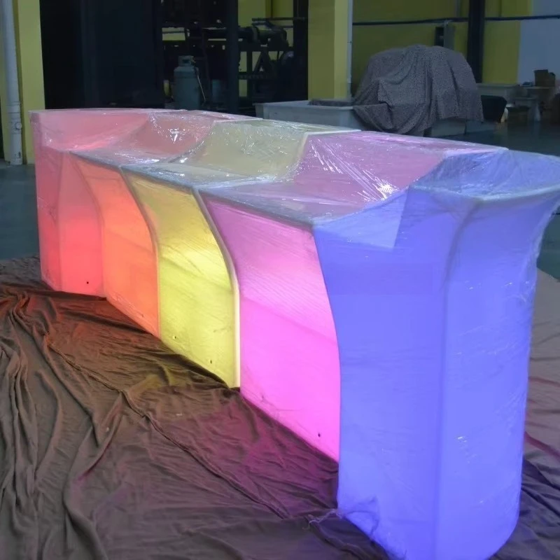 

Светодиодная RGB-панель Leda высокого качества для уличных мероприятий и вечеринок, портативная барная стойка