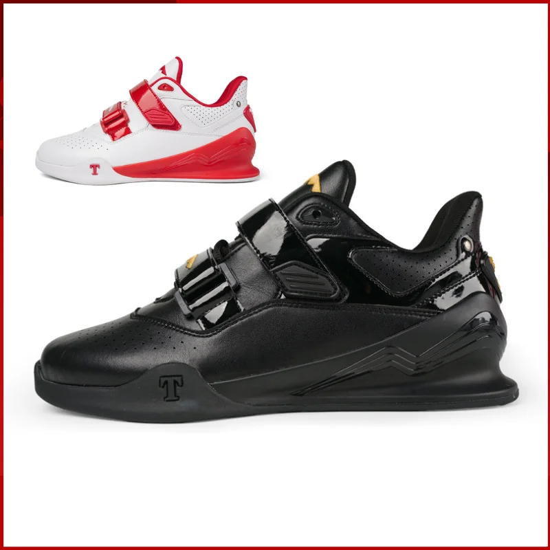 Men Women Professional Weightlifting Shoes for Deadlift Squat Balance Strength Training Shoes Indoor Fitness Shoes Size 39-46