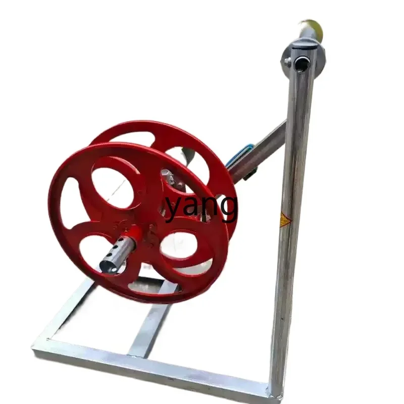 CX electric water hose reel 48v60v farmland watering water pipe reel