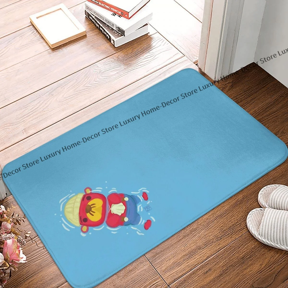 Animal Crossing New Horizons Doormat Kitchen Mat Pascal Floating In The Sea Balcony Carpet Entrance Door Rug Bedroom Decor