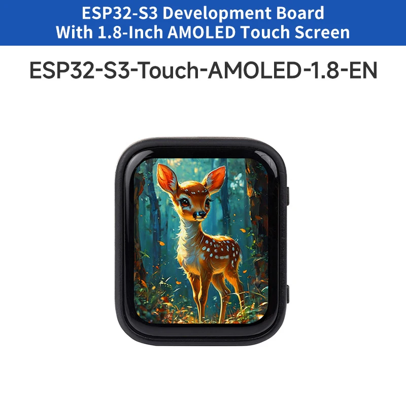 

ESP32-S3 1.8inch Touch LCD Display Development Board 368×448 Pixels 32-bit LX7 Dual-core Processor For ESP32-S3