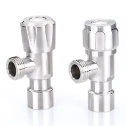 1Pc Brass Angle Valve For Water Faucet Valve Kitchen Toilet Sink Tool Bathroom Accessories