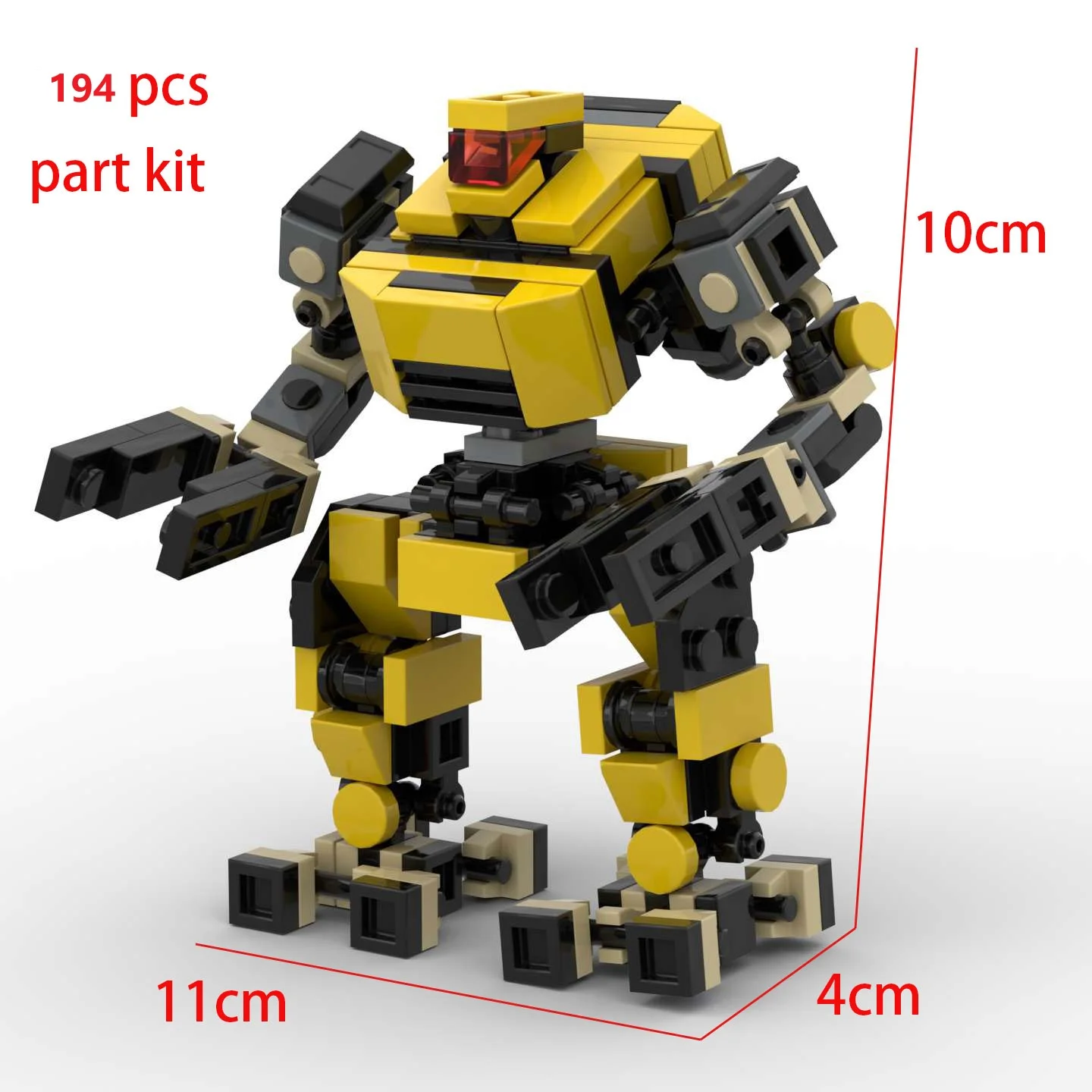 MOC Aliens Power Loader TEIL  Aliens Mecha  Mini Powered Roboter Baustein Kit Spielzeug Fur Geburtstag Geschenk