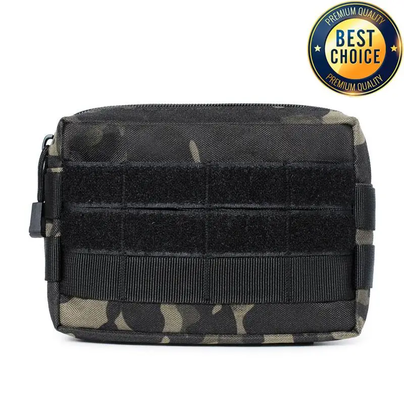 Tactical Pouch MOLLE Pouch EDC Bag Accessory Utility Pouch Multi-function Tool Bags Vest Accessory Bag Multi-function Sundry Bag