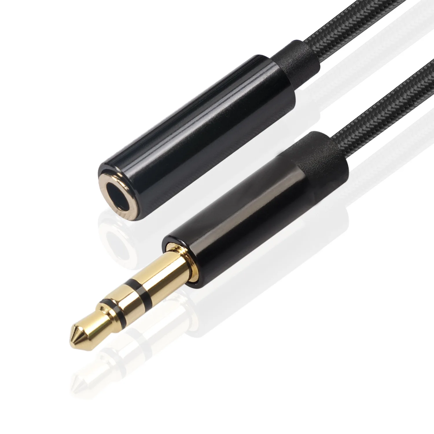 0.5m/1m/1.8m/3m/5m 3.5mm rozszerzenie Audio kabel Jack przedłużacz kabel słuchawek męski na żeński 3.5mm Jack przewód Aux przewód Aux