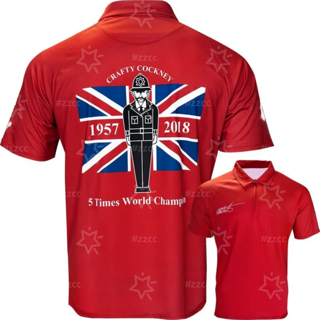 Eric Bristow Dart-Shirt – Geschenk für Crafty Cockney Dart-Enthusiasten, Sport-T-Shirt für Herren, schnell trocknend, Kinderbekleidung, T-Shirt für Damen