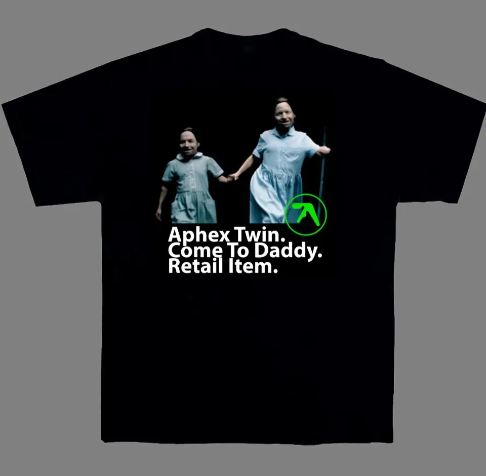 Aphex Twin Windowlicker Alternative Music Art Retro Style Summer Casual T-Shirt Men's and Women's Luxury Brand Top 2026 New
