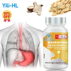 Stomach Pain Supplements Astragalus Poria Cocos Dandelion Indigestion Gut Stomachache Health Food Protect Gastric Mucosa Capsule