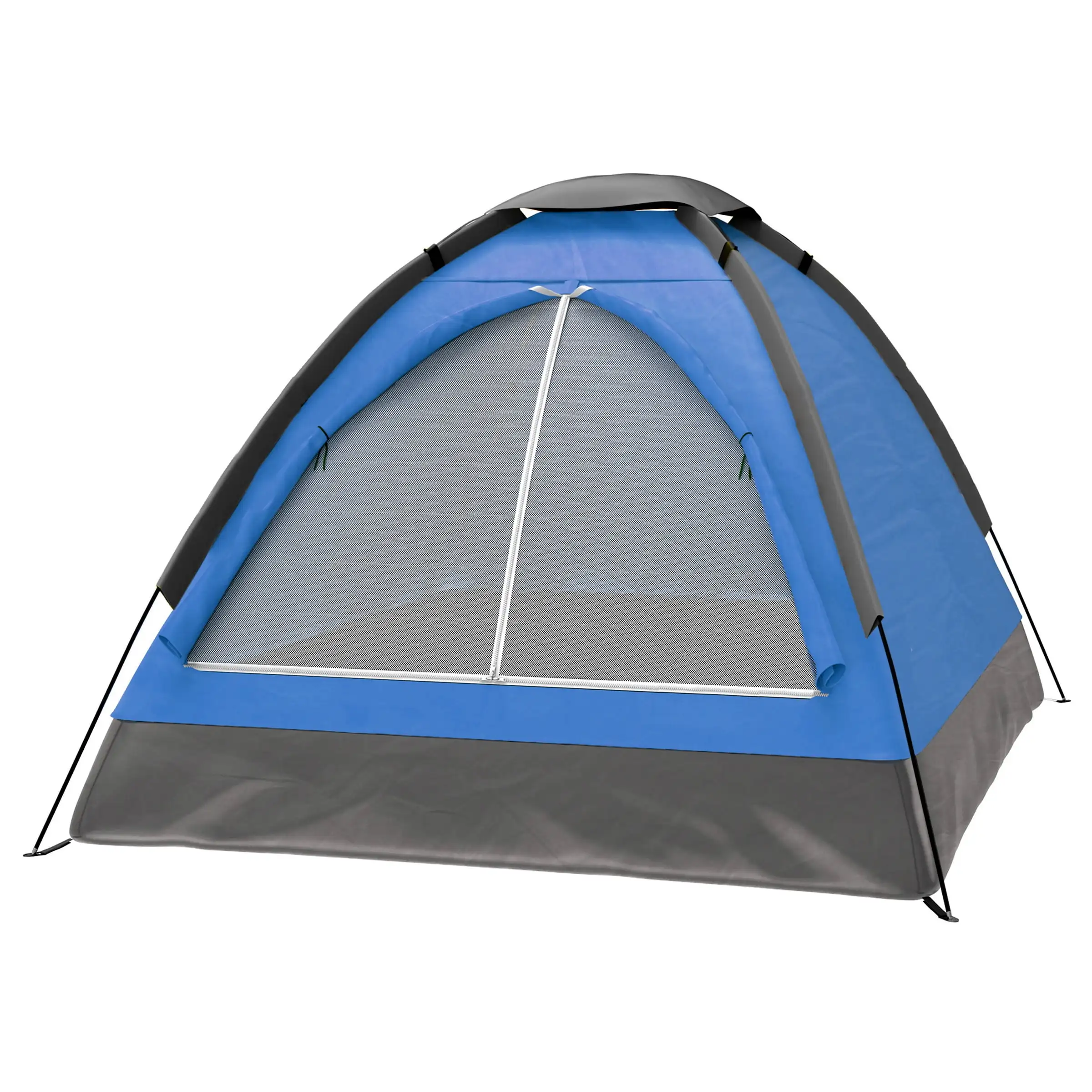 

2-Person Camping Tent,Includes Rain Fly and Carrying Bag,Lightweight Outdoor Tent for Backpacking Hiking or Beach(Blue)