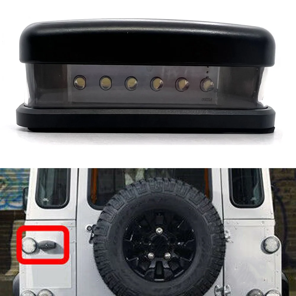 LED Car License Lamp for Land Rover Series 2 2A 3 All Models Defender 90/110/130 All Models High Quality