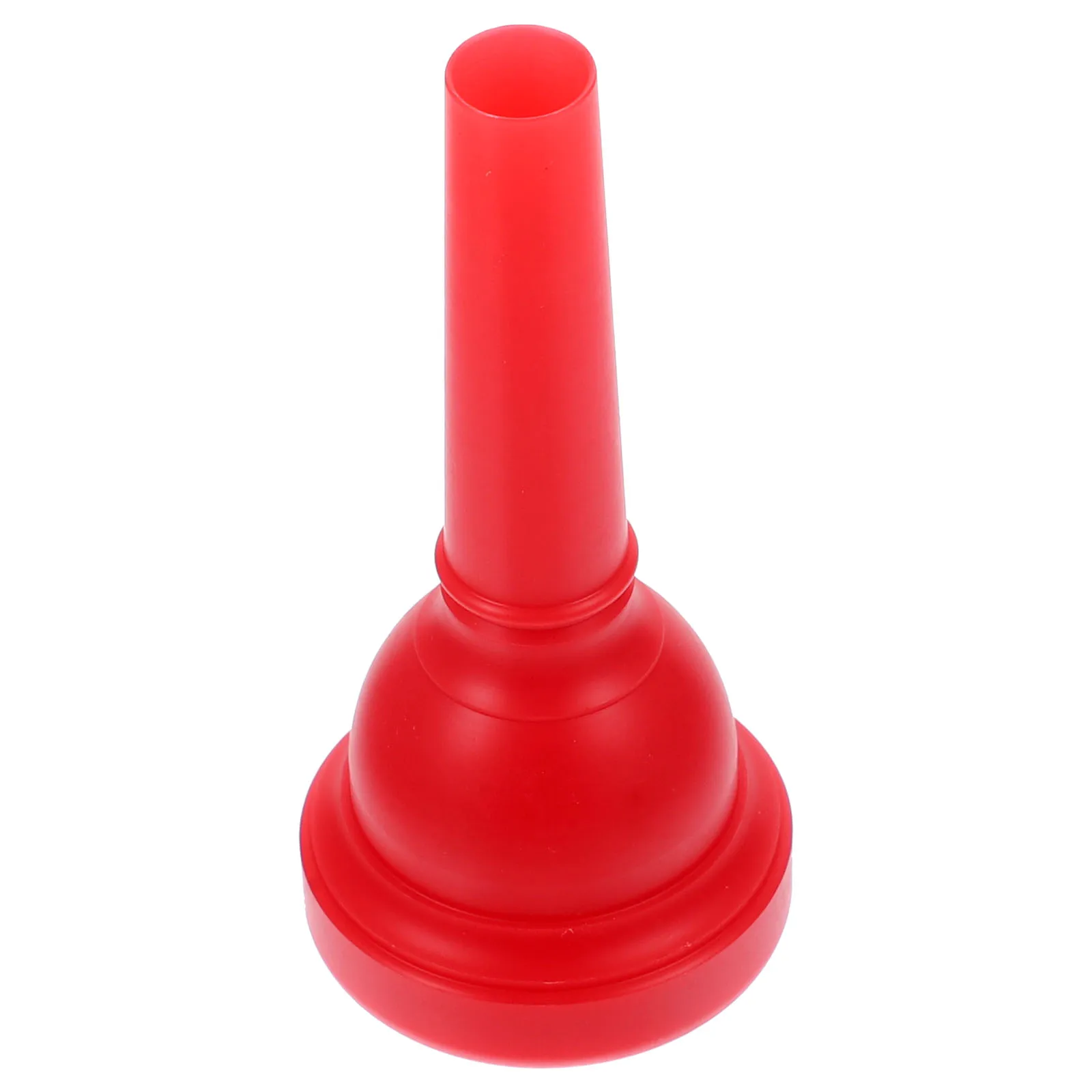 

Trombone Mouthpiece Musical Instrument Parts Accessories Red Abs Plastic Tuba Replacement Alto Beginners Professional Safe