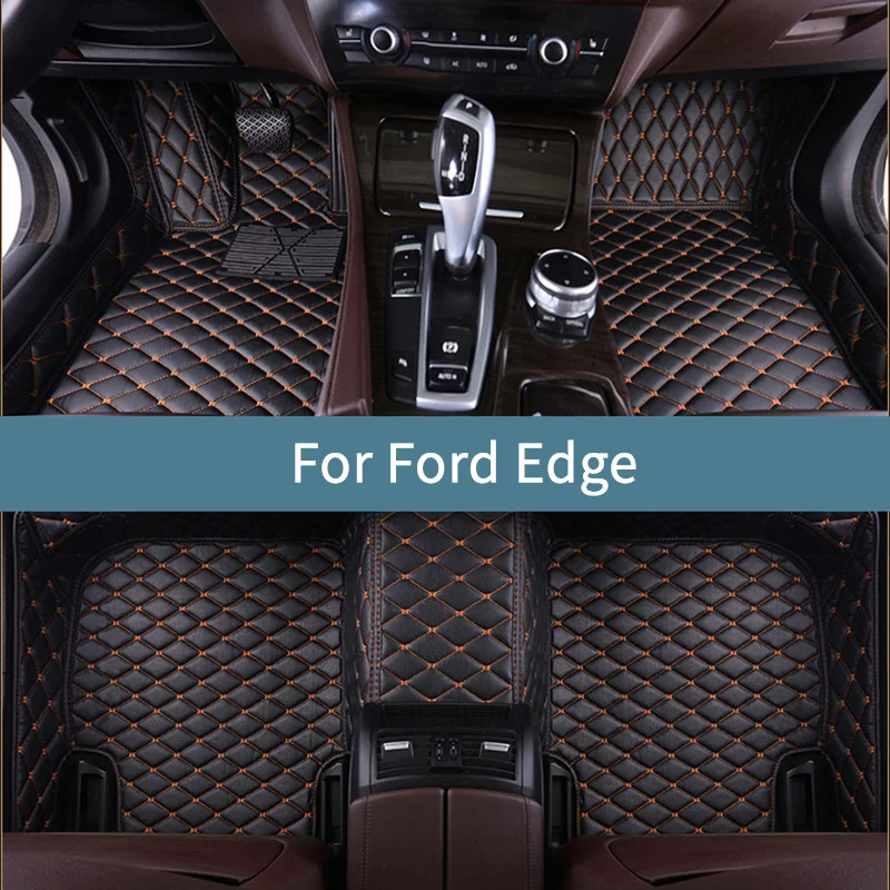 

Автомобильные коврики для Ford Edge 2022 2023 2024 2025 2026 Коврики для автомобилей Всепогодные водонепроницаемые полный комплект