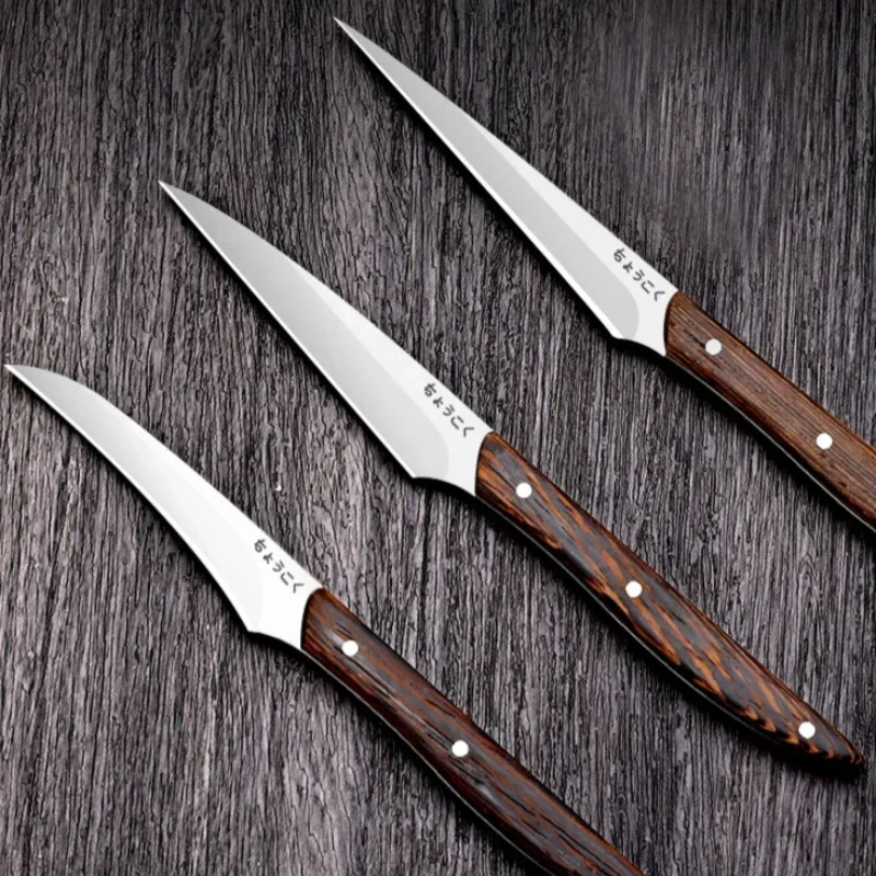 Upgraded Multi-Function Kitchen Fruit&Paring Knife Set - Professional Chef Meat Carving Knife Set Stainless Steel Blade Tool Set view 5