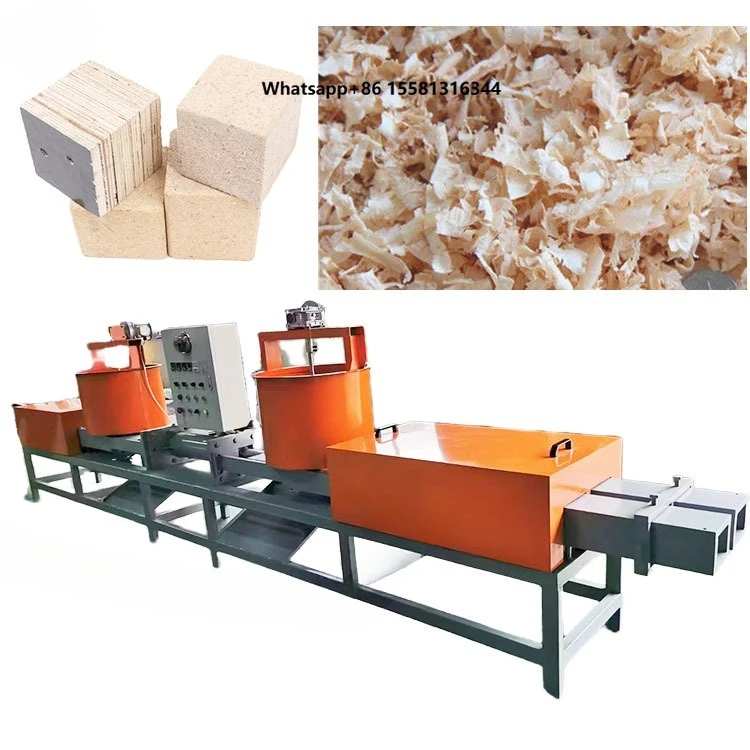 Compressed Wood Block Making Machine Sawdust Wood Log Press Machine Wood Pallet Press Machine