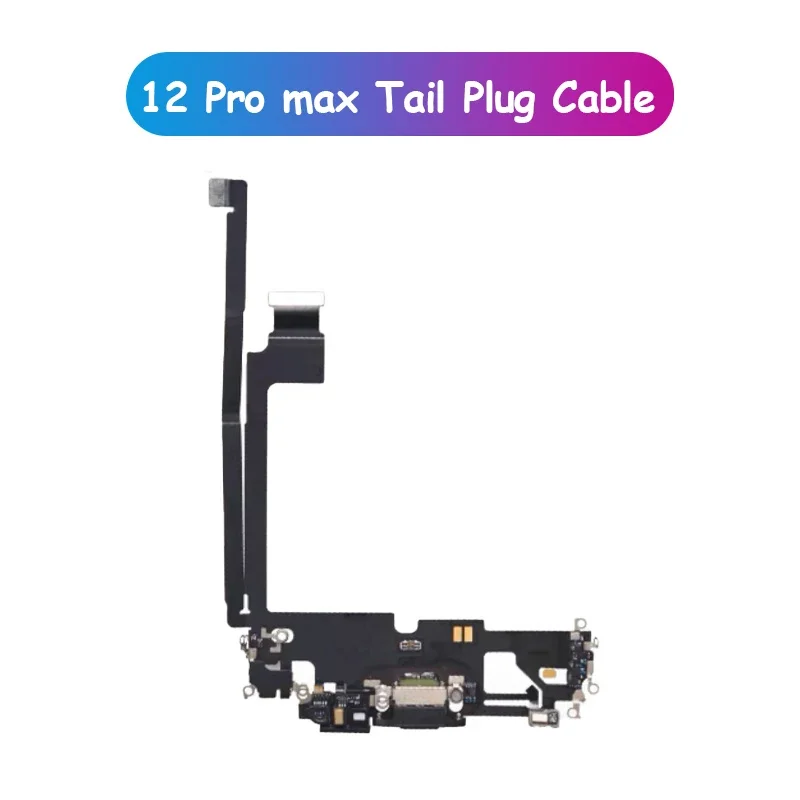 NEW Original USB Port Charger Dock Connector Mic Charging Flex Cable For iPhone 7 8 Plus Xs Max X XR Dock Charging Flex to 11 12