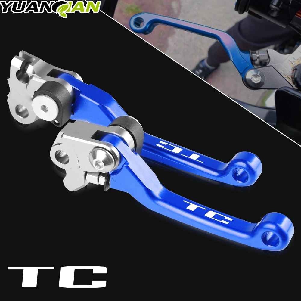 For HUSQVARNA TC65 TC85 TC125 TC250 Motorcylce CNC Pivot Foldable Clutch Brake Lever TC 65 855 125 250 2014-2018 2015 2016 2017