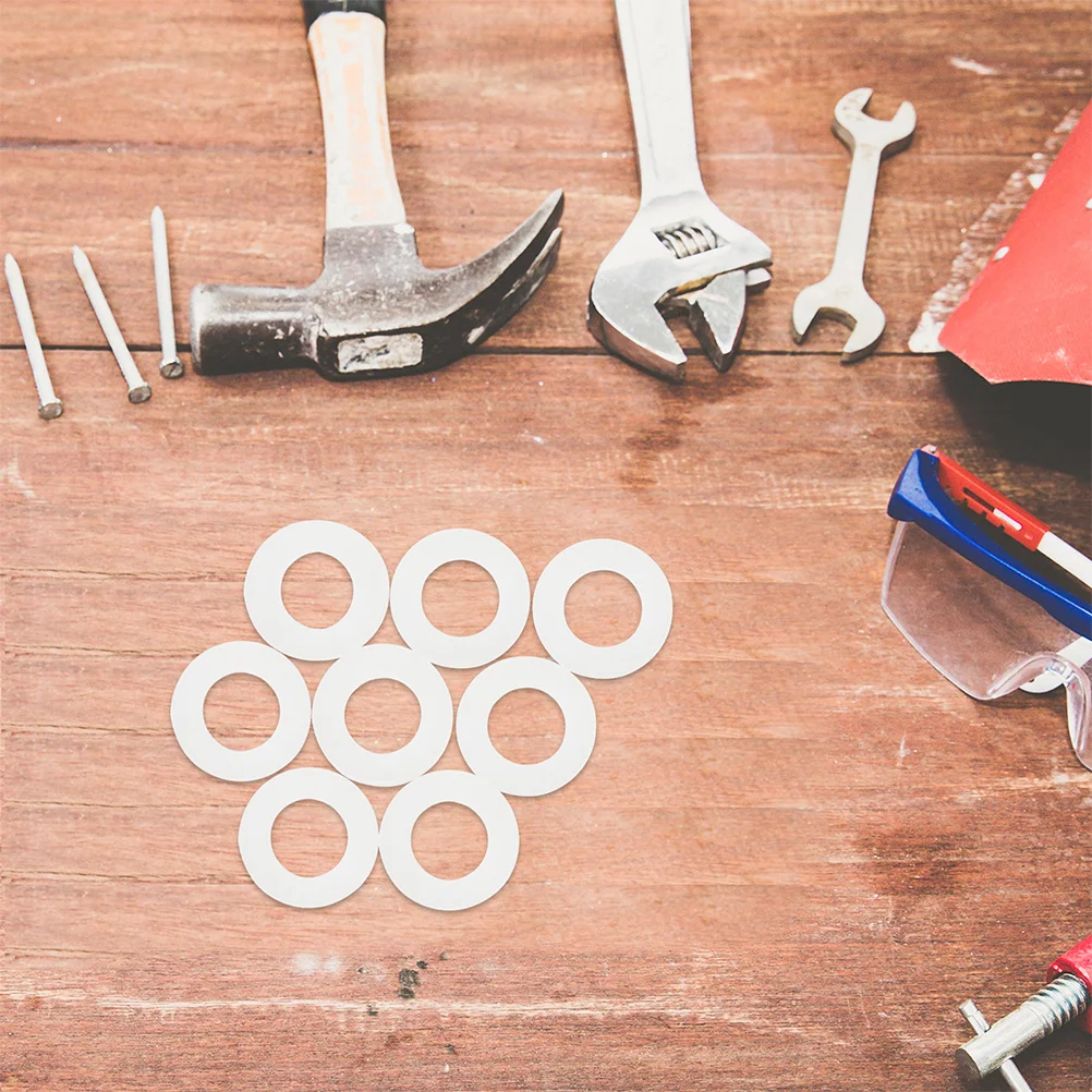 

20Pcs Nylon Washers Furniture Screw Gaskets Durable Sealing Rings Anti-Loose Fastening Washers for Appliance Maintenance