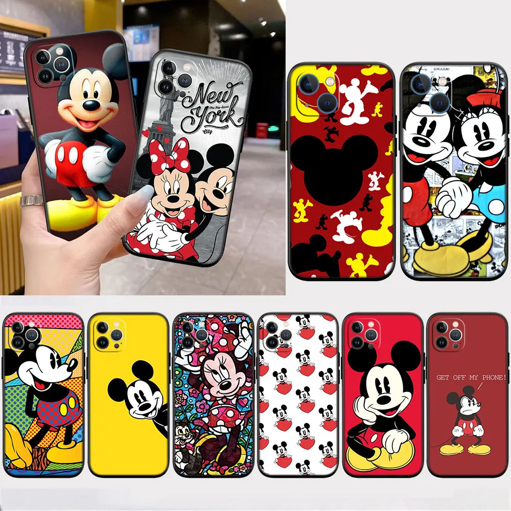 L79 Mickey Mouse cute funny Phone Case for OPPO A03 Pro A40 A60 A80 A56 A96 A17 A8 A31 A83 A91 F15 A92S A92 A72 A52 A96