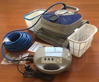 Safety Strong Suction Intelligent Lighted Robotic Swimming Pool Cleaner 4