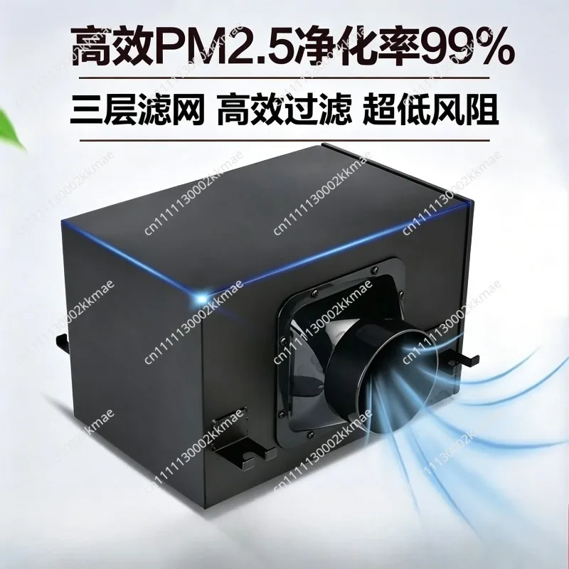 System Duct Fan Air Primary Purification Box High Efficiency Pre-filter Filter Screen Deodorization Haze Dust
