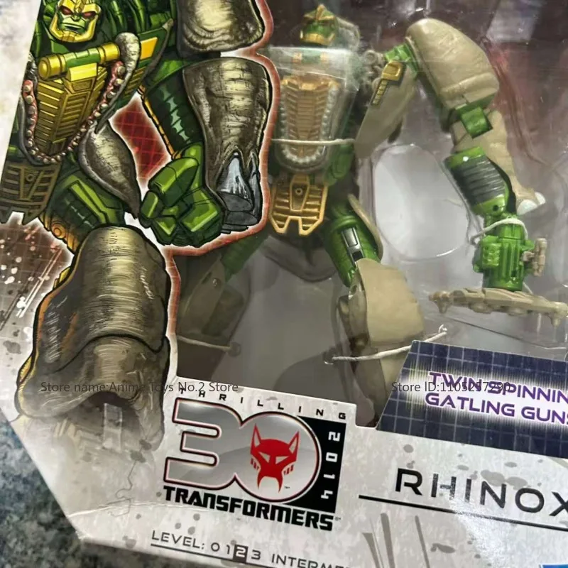 Transformerend speelgoed Robot Movie Studio Series Rhinox Actiepop Verjaardagscadeau Model Collectible Originele doos Trendy geschenkfiguur