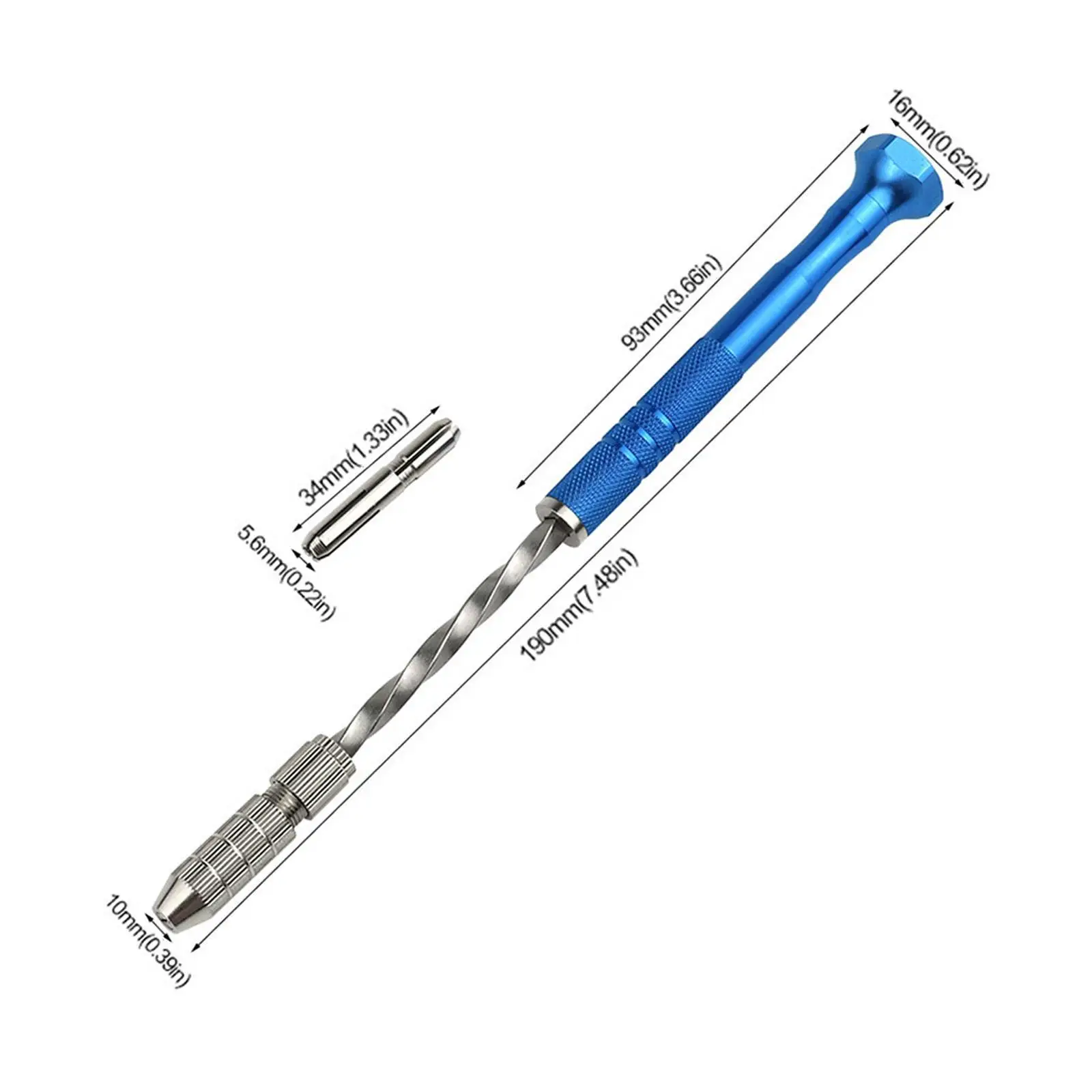 Полуавтоматическая спиральная ручная дрель, вращающийся инструмент для изготовления ювелирных изделий из глины