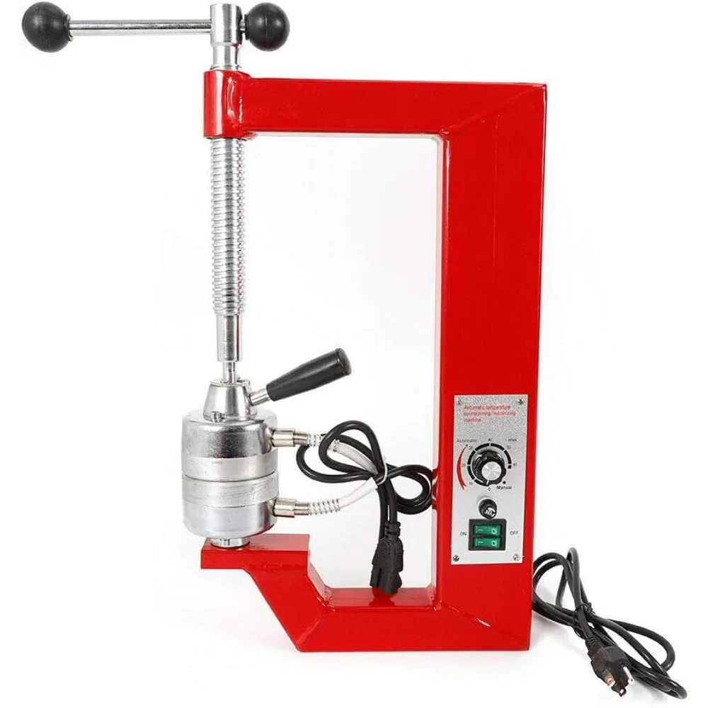 آلة إصلاح تسخين الإطارات الأوتوماتيكية المفلكنة مع 6 قوالب 140-165 ℃ معدات المرآب 110 فولت لشاحنة السيارة #3