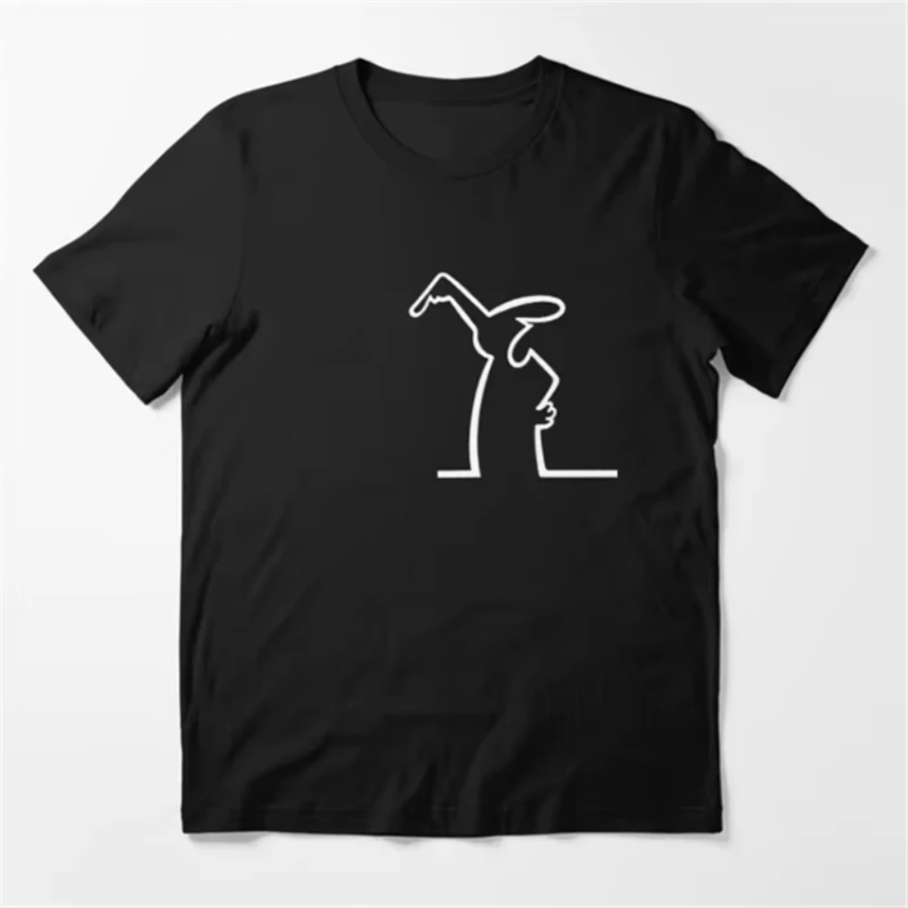 Osvaldo Cavandoli La Linea Cartoon Print TShirt Men Women Unisex Streetwear Fashion Tees Casual Shirt Basic Round Neck Tops view 5