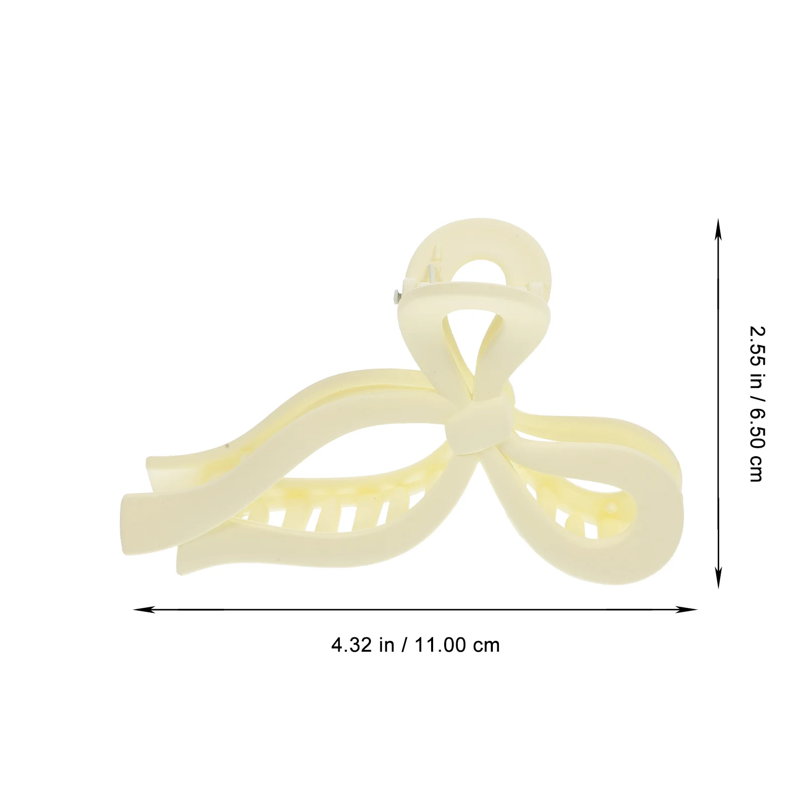 

12Pcs Bow Hair Claw Clip Stylish Chic Beautiful Appearance Graceful Sweet Temperament Party Home Office Use Women