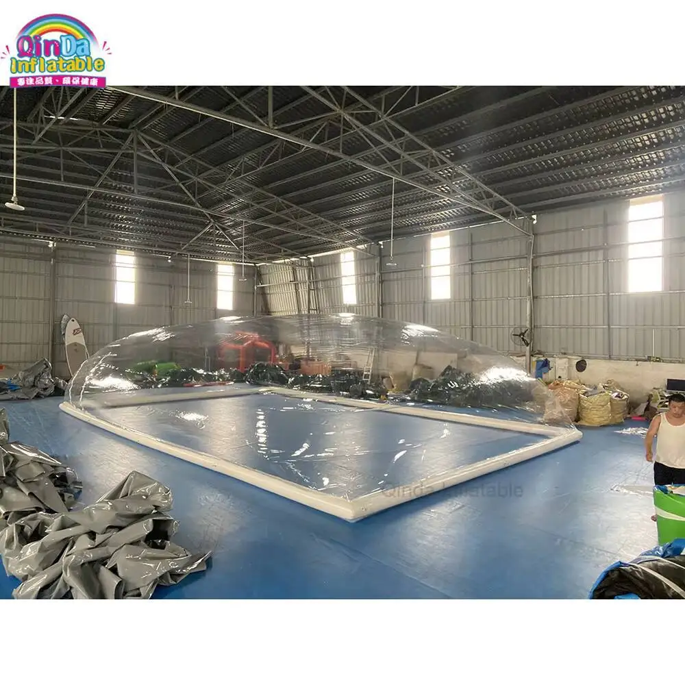 

Giant Bubble Dome Tent Transparent Inflatable Swimming Pool Cover Tent With High Quality