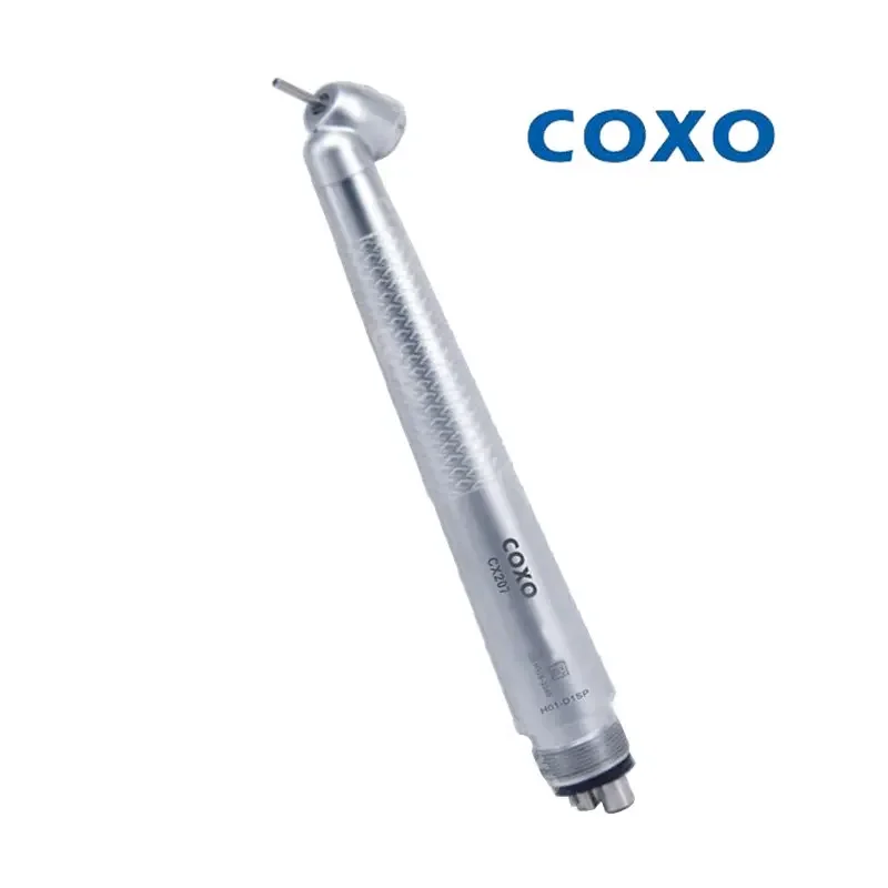 

COXO Cx207 Dental 45° Angle High-Speed Handpiece Air Turbine Tooth Cleaning Machine Whitening Equipment Single Way Spray 2/4Hole