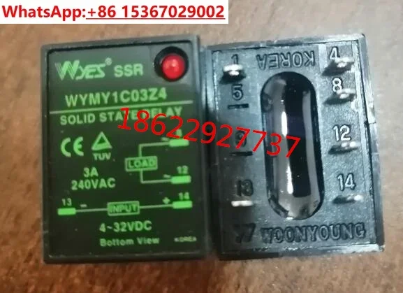 South Korea WOONYOUNG Yunyong WYES SSR brand new genuine, solid state relay WYMY1C03Z4