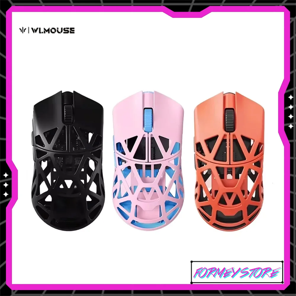 Wlmouse Beast X Old Version MONING/BIYI Pink/Ling Gaming Mouse Lightweight Wireless Customize Fashion Mice Pc Accessories Gifts