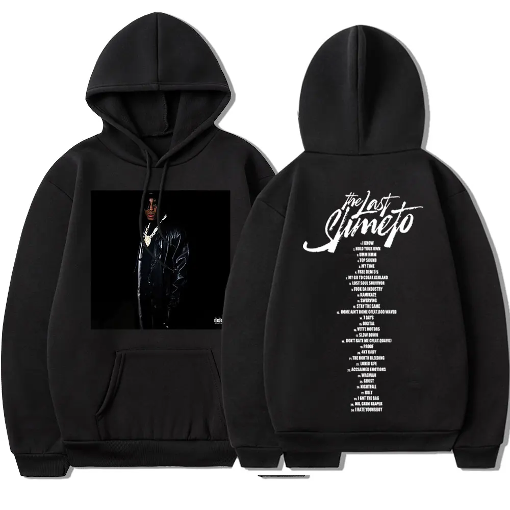 

Rapper YoungBoy Never Broke Again Hoodie 2023 New Music Album The Last Slimeto Graphic Sweatshirts Hip Hop Streetwear Coat