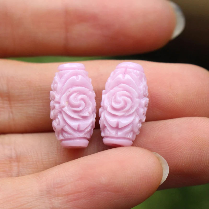 9mmOval shape Artificial Coral Beads flower beads Multi-color  for Jewelry Bracelet Necklace Earring making DIY Charms