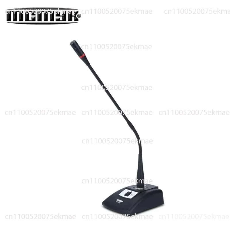 3V/48v desktop gooseneck wired XLR microphone with plastic material, voice microphone is cheap