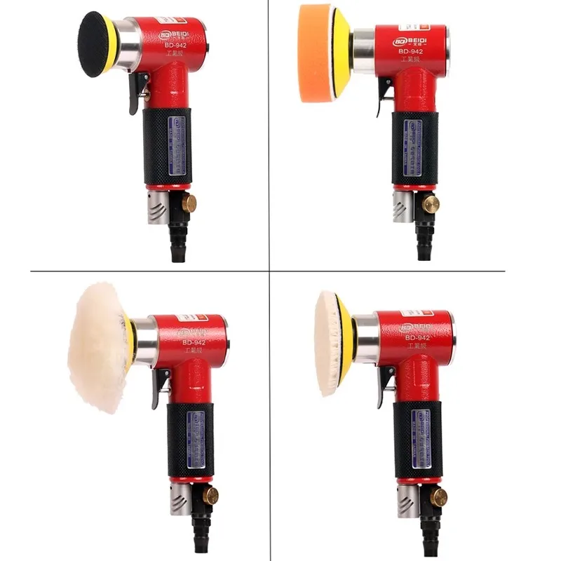 Beidi 2 นิ้ว 3 นิ้วนิวเมติกเครื่องบดเครื่องขัดเกรดอุตสาหกรรมตรงประหลาดความเร็วสูงและต่ํากระดาษทรายเครื่อง 946