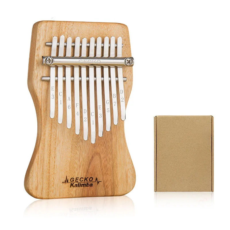 

Plate-Type Kalimba 10/15 Key Full Veneer Natural Camphor Wood With Tuning Hammer Portable Thumb Piano Mbira Keyboard Instruments