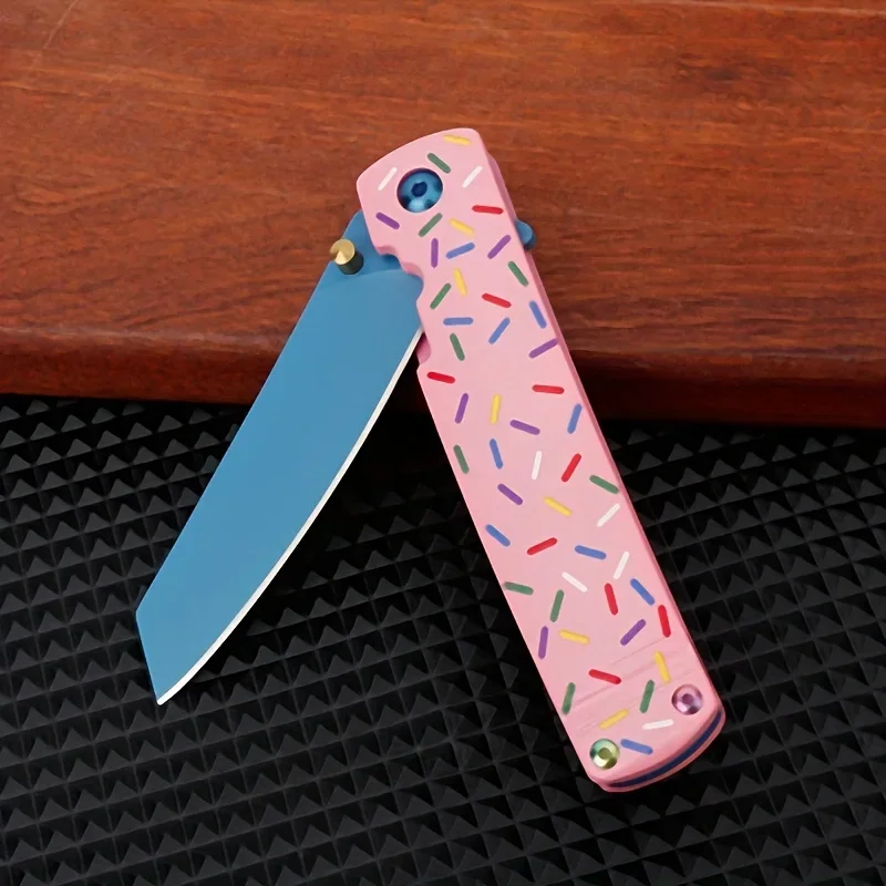 2024 New Colorful Folding Portable Knife Outdoor Knife